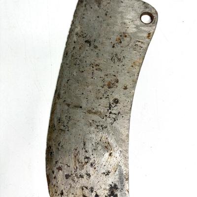 Set of 2 Vintage Meat Cleaver Knives