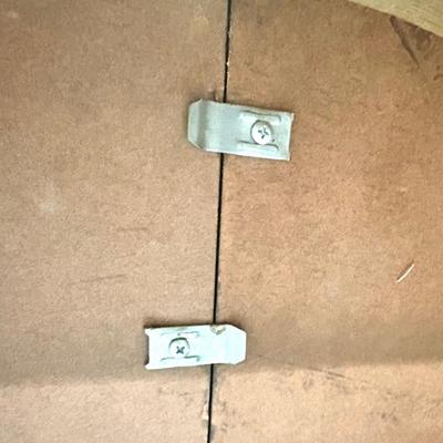 Wood Dining table with 2 Leaves and 6 Chairs