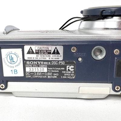 Sony Cybershot Digital Still Camera - DSC-P50