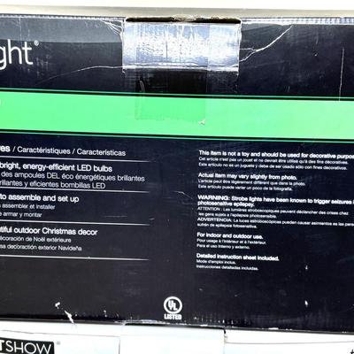 Set of 2 StarryNight 2.4 ft Light Up Yard Ornament Pink Poodles - New in Box