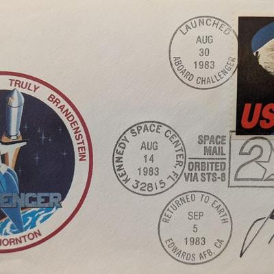 Jerome "Jay" Apt Signed NASA 25th Anniversary Challenger First Day Cover 