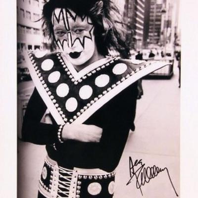 Ace Frehley signed promo photo 