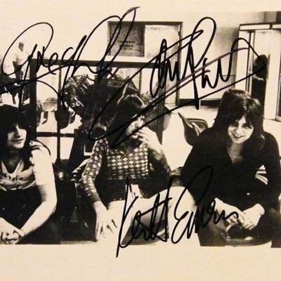 Emerson, Lake, & Palmer signed promo photo 