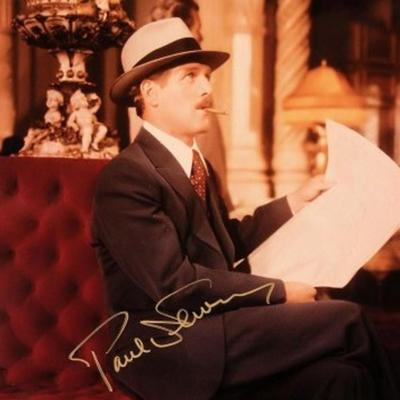 Paul Newman signed movie photo 
