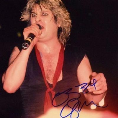 Ozzy Osbourne signed promo photo 
