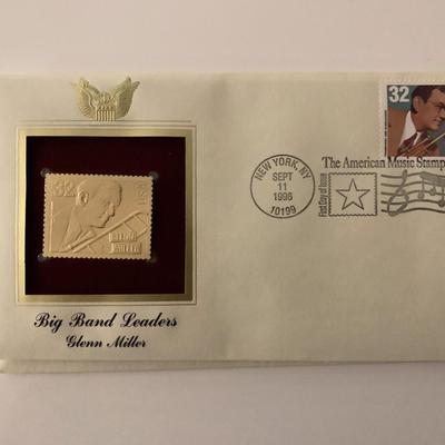Big Band Leaders: Glenn Miller - First Day Cover - New York, NY. - 1996