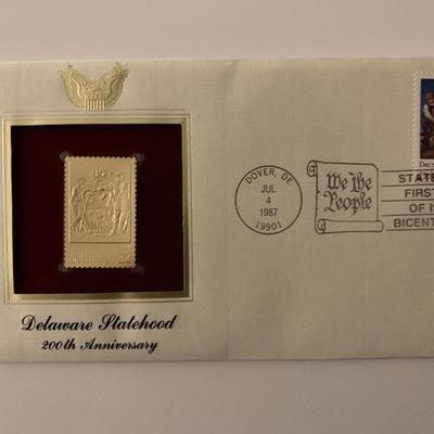Delaware Statehood 200th Anniversary - First Day Cover - Dover, DE. - 1987