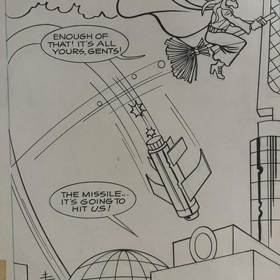 Fantastic Four original artwork