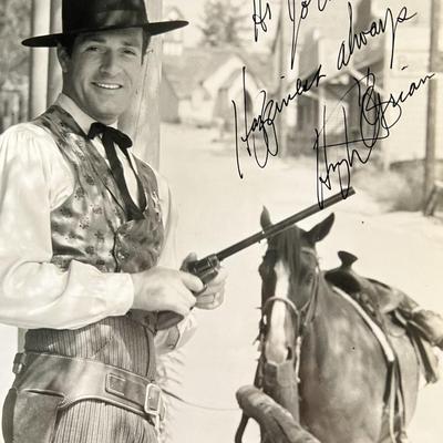 Hugh O'Brian signed photo