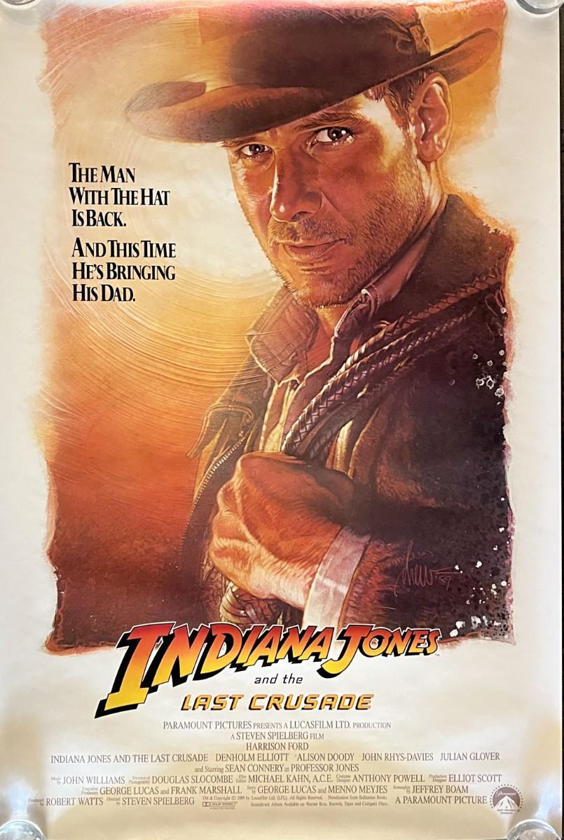 Indiana Jones and the Last Crusade 1988 original vintage movie