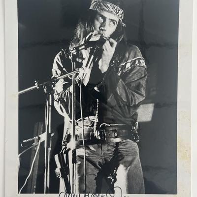 John Mayall signed photo