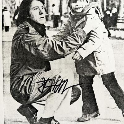Kramer vs. Kramer Dustin Hoffman signed movie photo