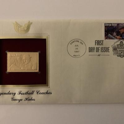 George Halas - First Day Cover - Canton, OH - 1997