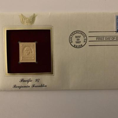 Pacific 97: Benjamin Franklin - First Day Cover - San Francisco, CA. - 1997