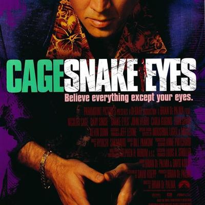 Snake Eyes 1998 original one sheet movie poster