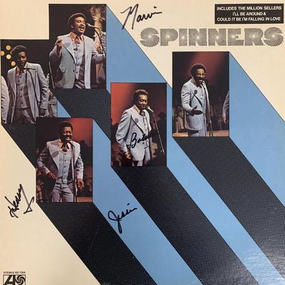 Spinners signed album