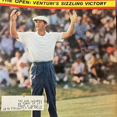 Sports Illustrated Magazine 1964 Ken Venturi Issue 