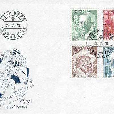Swiss - First Day Cover - 1979