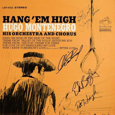 Hang 'Em High cast signed soundtrack