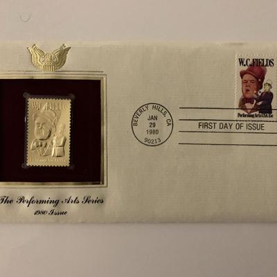 W.C. Fields - First Day Cover - Beverly Hills, CA. - 1980