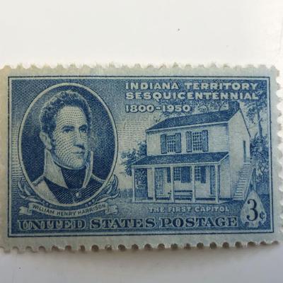 1950 3¢ Indiana Territory Issue 150th Anniversary Stamp