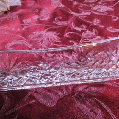 Waterford Crystal Lismore celery dish