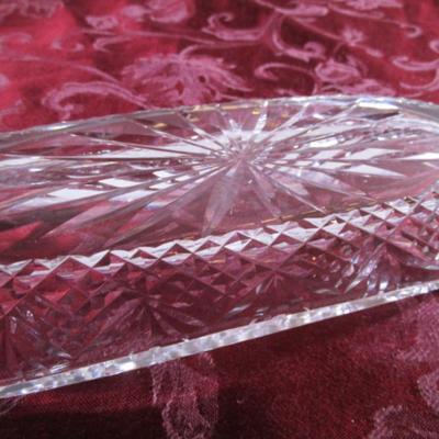 Waterford Crystal Lismore celery dish