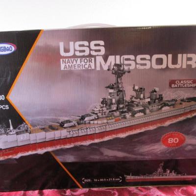 XingBao building kit - USS Missouri (like Lego)