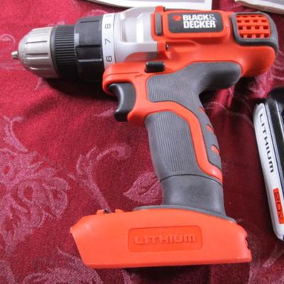 Black & Decker cordless drill & circular saw