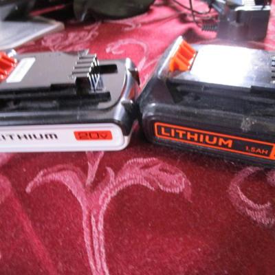 Black & Decker cordless drill & circular saw