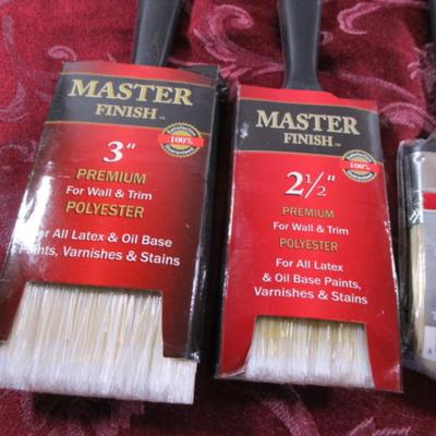 7 New paint brushes
