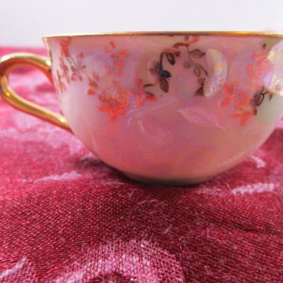 Vintage Gloria Fine Porzalian teacup & saucer, from Rembrandt, Germany