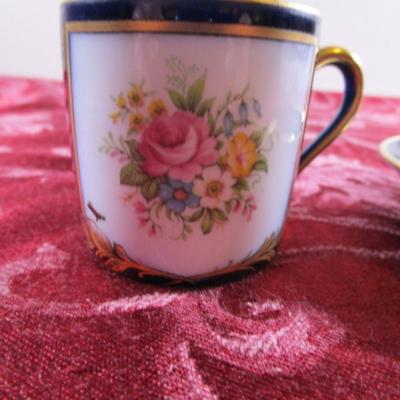 Vintage teacup & saucer from Limoges, France