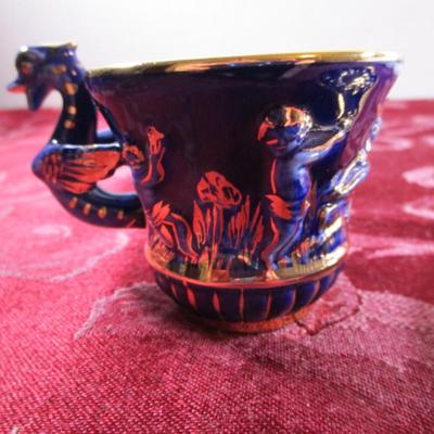 Vintage Capodimonte, Italy teacup & saucer