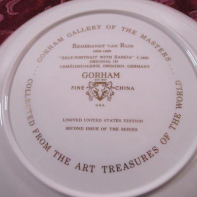 Vintage Gorham fine china plate