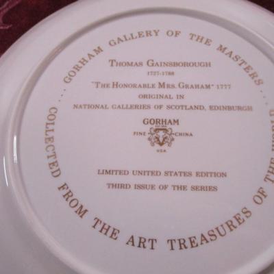 Vintage Gorham fine china plate