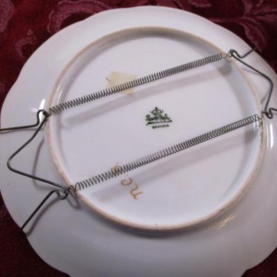 Vintage Rosenthal china decorative plate from Bavaria, with hanger