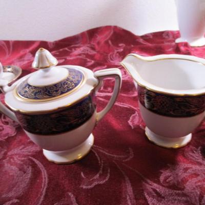 Kokura Ware - Japanese china tea or coffee set