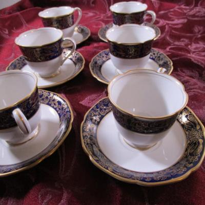 Kokura Ware - Japanese china tea or coffee set