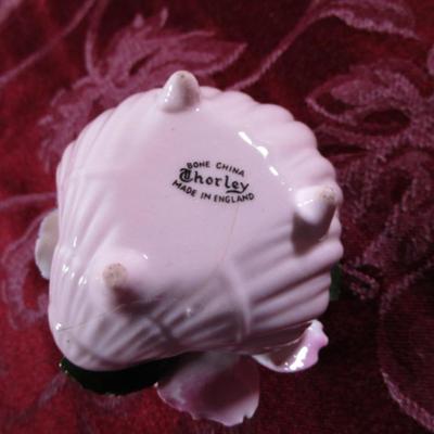 Thorley bone china flowers in vase