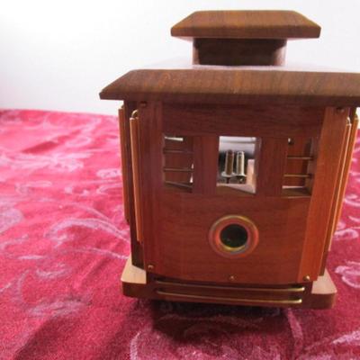 Wooden Trolley car