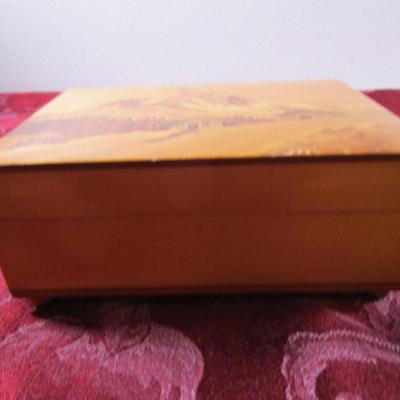 Reuge Sainte-Croix Swiss wood music box