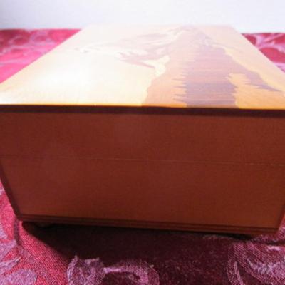 Reuge Sainte-Croix Swiss wood music box