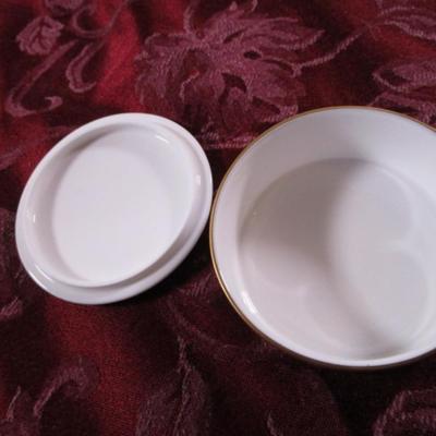 Caverswall royalty covered dish, Queen Elizabeth II