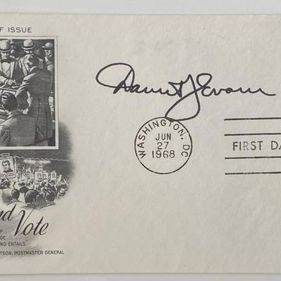 signed commemorative cover 
