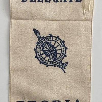 Daughters of American Revolution ribbon