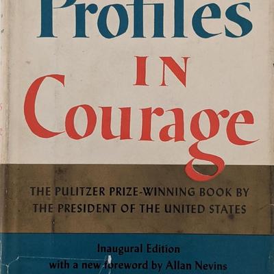 President John F. Kennedy Profiles In Courage Inaugural Edition - Tipped In Signature. GFA Authenticated