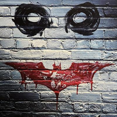 Batman The Dark Knight Why So Serious 2008 original teaser double-sided movie poster