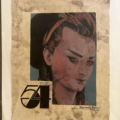 Fairchild Paris limited edition Boy George Studio 54 Artist Proof