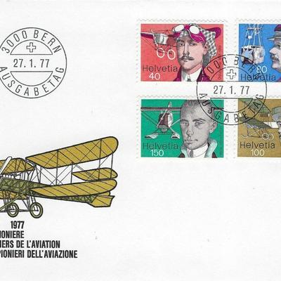 Swiss - First Day Cover - 1977